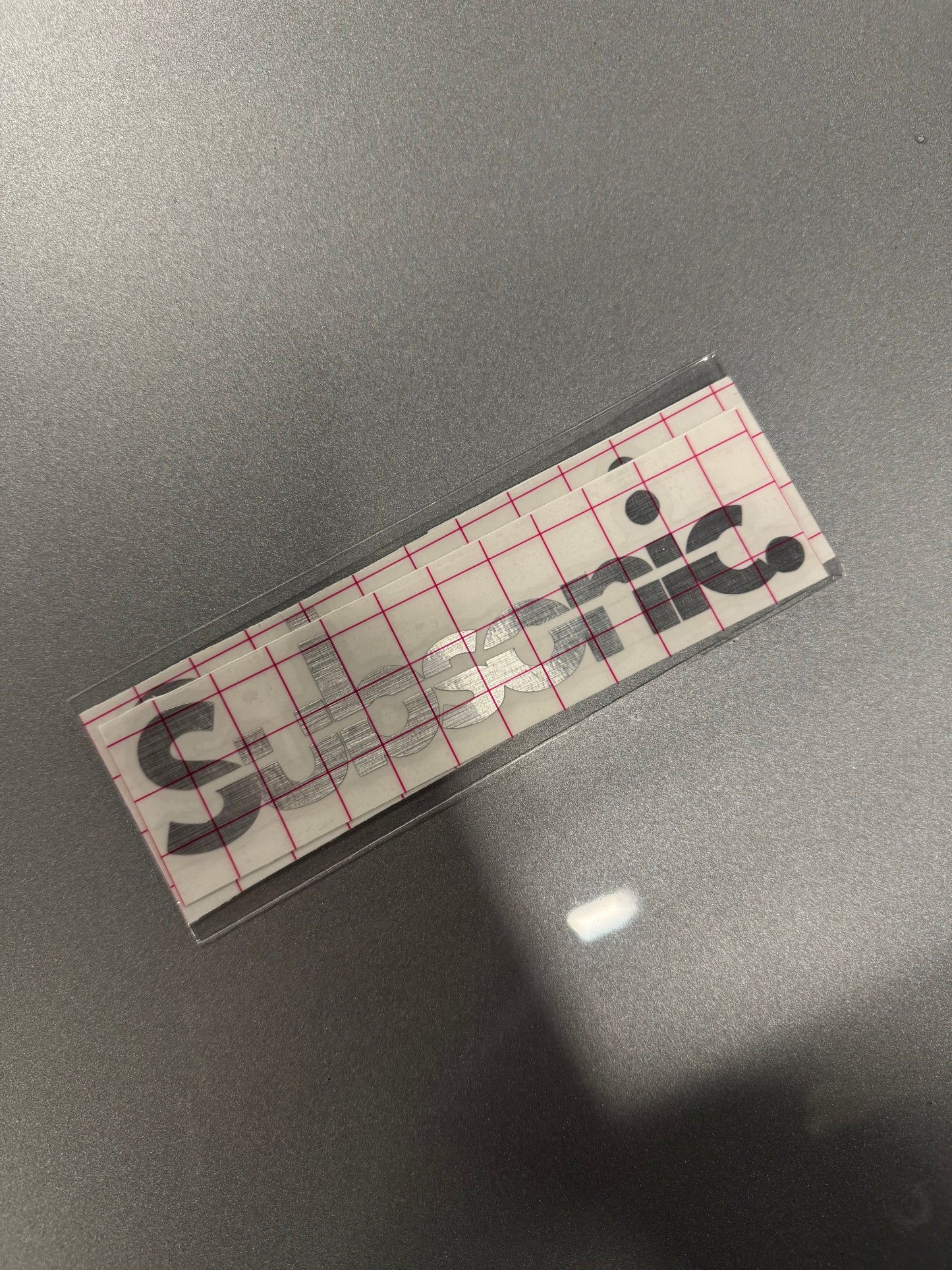 Small window sticker + free keyring